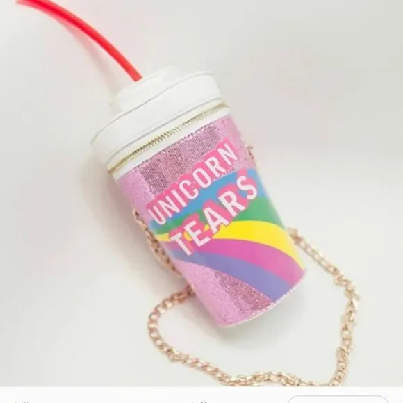 Unicorn Tears Drink Crossbody Bag/Purse - Picture 5 of 16